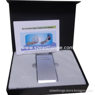 Portable Gps Signal Jammer Built-in Antenna With Ac And Car Adaptor 808sf1